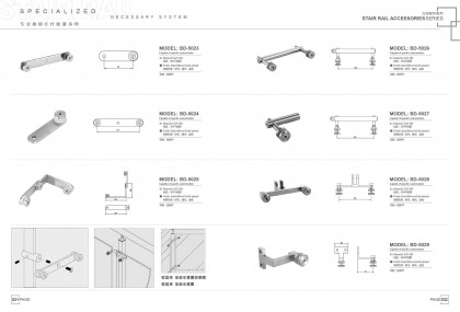 stainless steel handrail parts factory